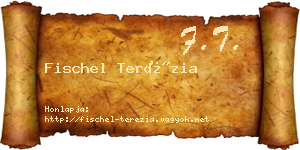 Fischel Terézia névjegykártya